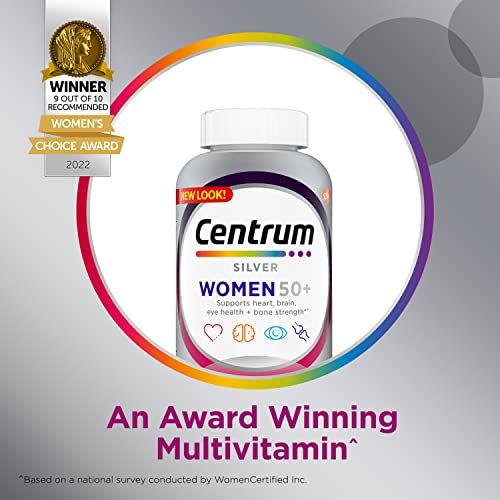 Centrum Silver Women's Multivitamin 50 Plus, 100 Count H406469