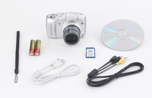 Canon Powershot SX110IS 9MP Digital Camera with 10x Optical Zoom (Black) F759457