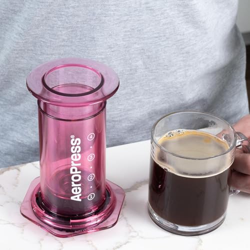 AeroPress Original Coffee Press – 3-in-1 Portable Coffee Maker for Travel C406