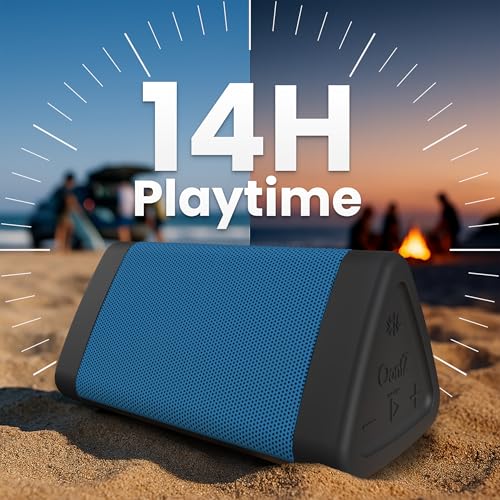 OontZ Angle 3 Portable Bluetooth 5.4 Speaker, IPX5 Water-Resistant, Black V1239