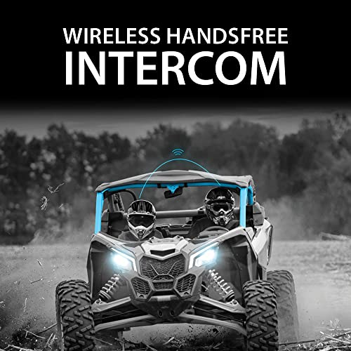 Cardo PACKTALK Edge Motorcycle Bluetooth Headset Intercom - Single Pack, Black T745612