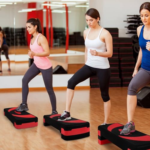 BalanceFrom Aerobic Step Platform Exercise Stepper for Home Gym Cardio & Balance Training B6436