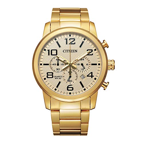Citizen Quartz Mens Watch, Stainless Steel, Classic