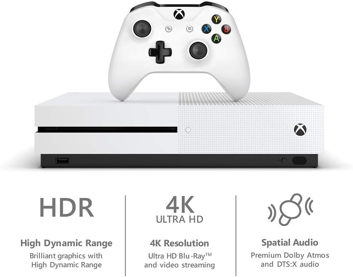 Xbox One S 1TB NBA 2K19 Red Dead Bonus Bundle U9199