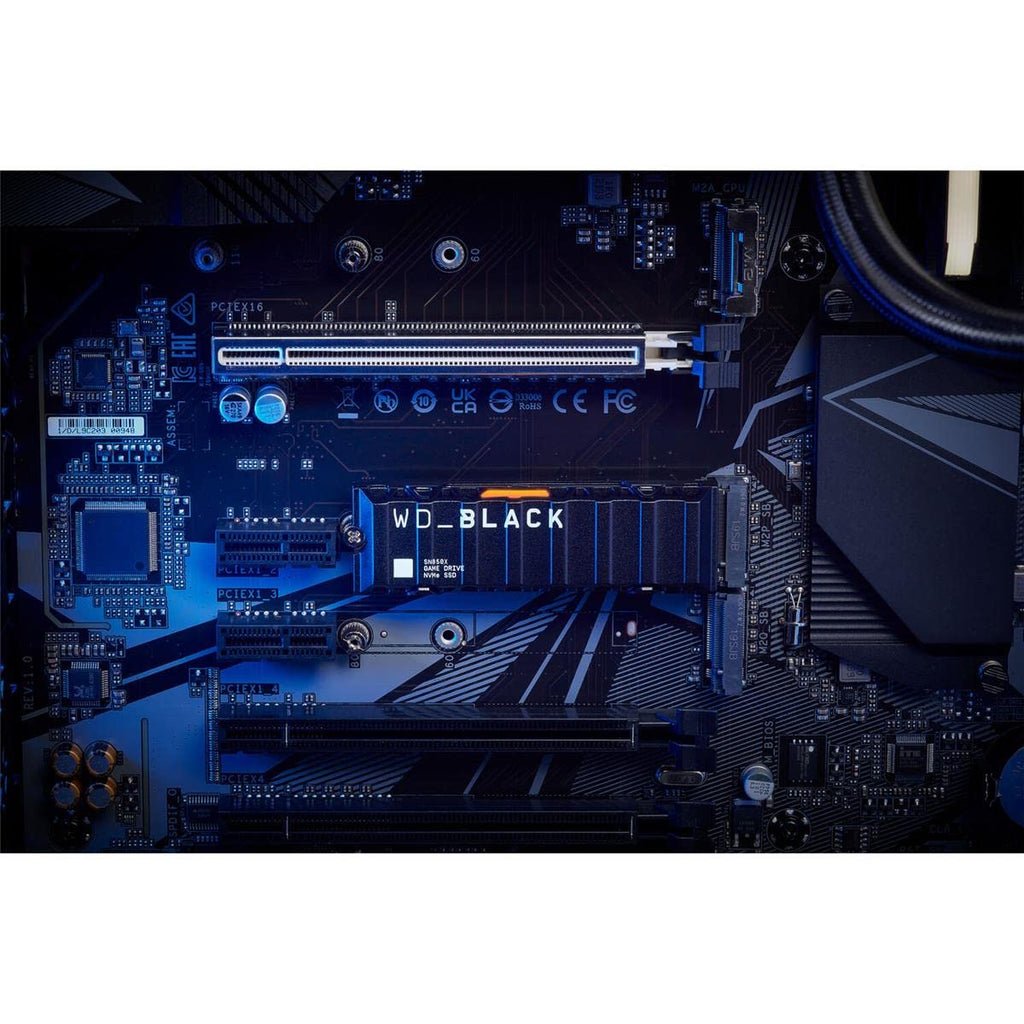 WD_Black SN850X 1TB NVMe PCIe 4.0 M.2 Gaming SSD with Heatsink L281