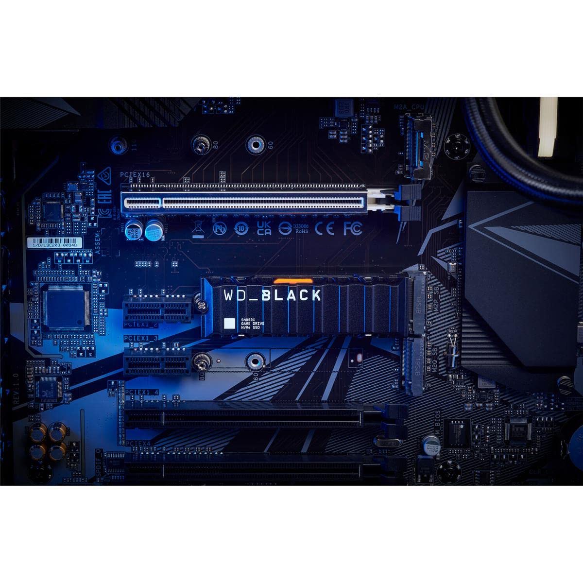 WD_Black SN850X 1TB NVMe PCIe 4.0 M.2 Gaming SSD with Heatsink L281