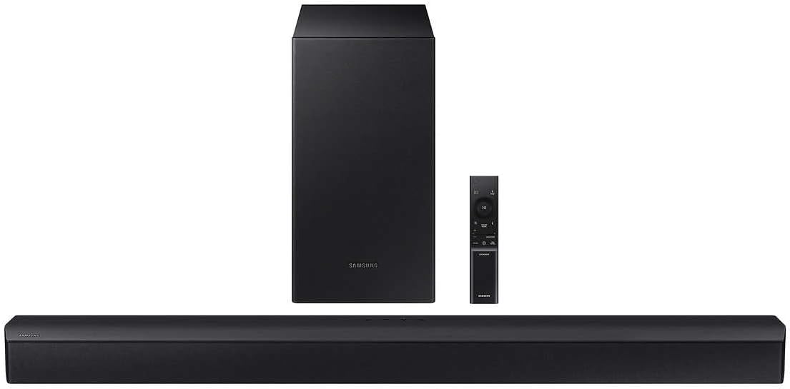 Samsung HW-C43C/ZA 2.1ch Soundbar with Subwoofer, Black (Renewed) G62900