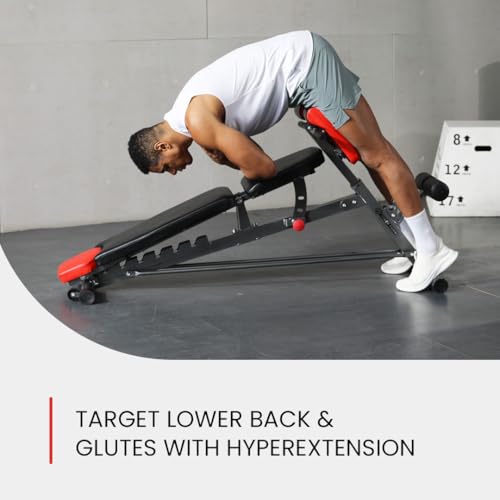 Finer Form Multi-Functional FID Weight Bench for Full Body Workout R20607