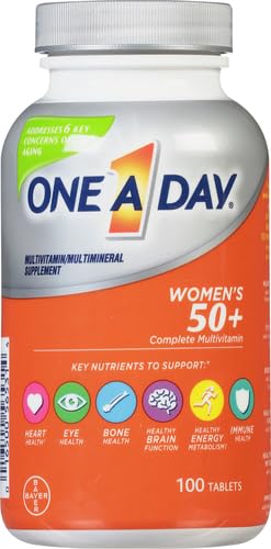 One A Day Women’s 50+ Multivitamin, 100 Count J559127