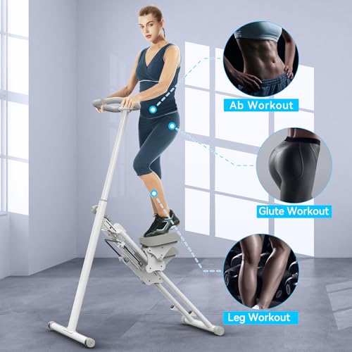 Foldable Stair Stepper with Large Pedal for Home Workout O485893