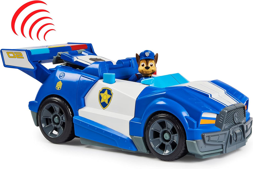 Paw Patrol Chase 2-in-1 Transforming Movie City Cruiser Toy Car with Motorcycle A664253