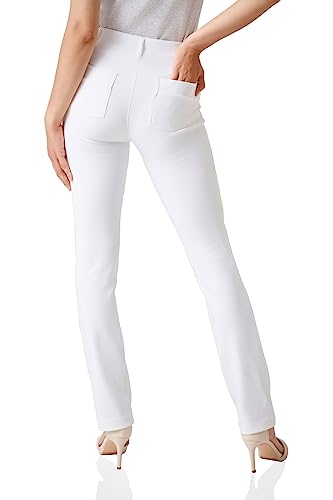 Yogipace Women's Straight Leg Yoga Dress Pants with Belt Loops H62689