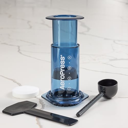 AeroPress Original Coffee Press – 3-in-1 Portable Coffee Maker for Travel C406