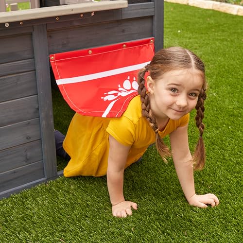 KidKraft Riverscape Wooden Playhouse with Working Doorbell and Kitchen D436389