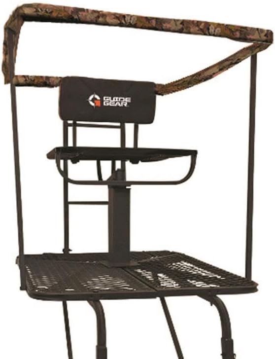 Guide Gear 16' Swivel Ladder Tree Stand for Hunting Climbing Seat Hunt Gear Equipment Accessories