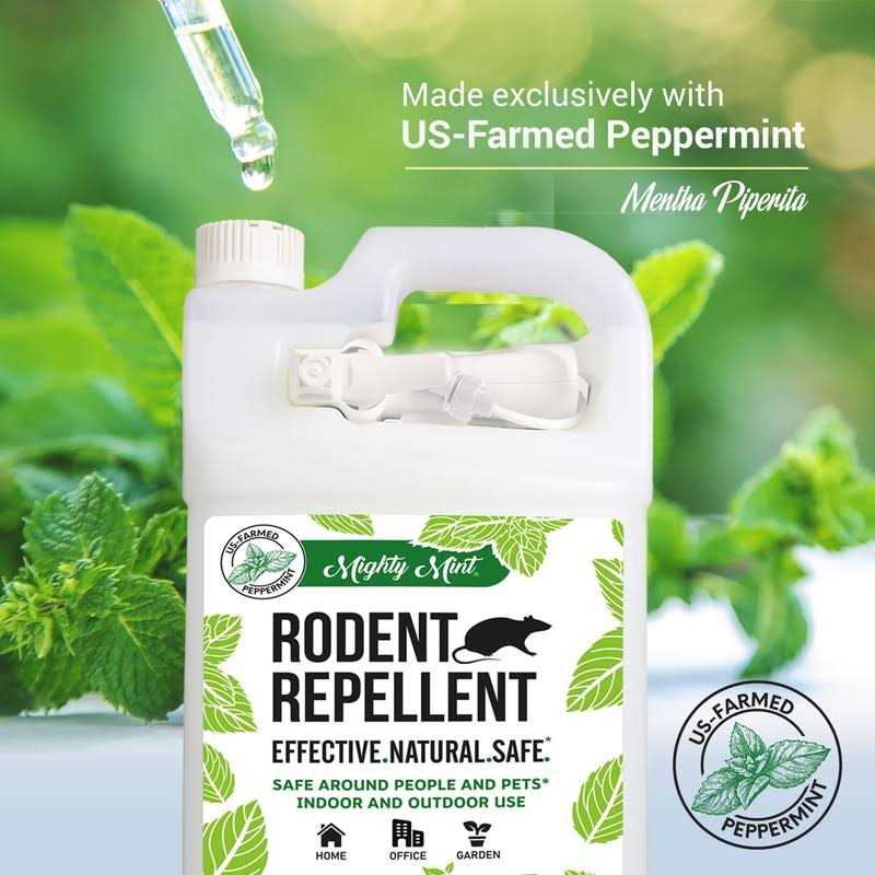 Mighty Mint Gallon Rodent Natural Peppermint Oil Spray F523