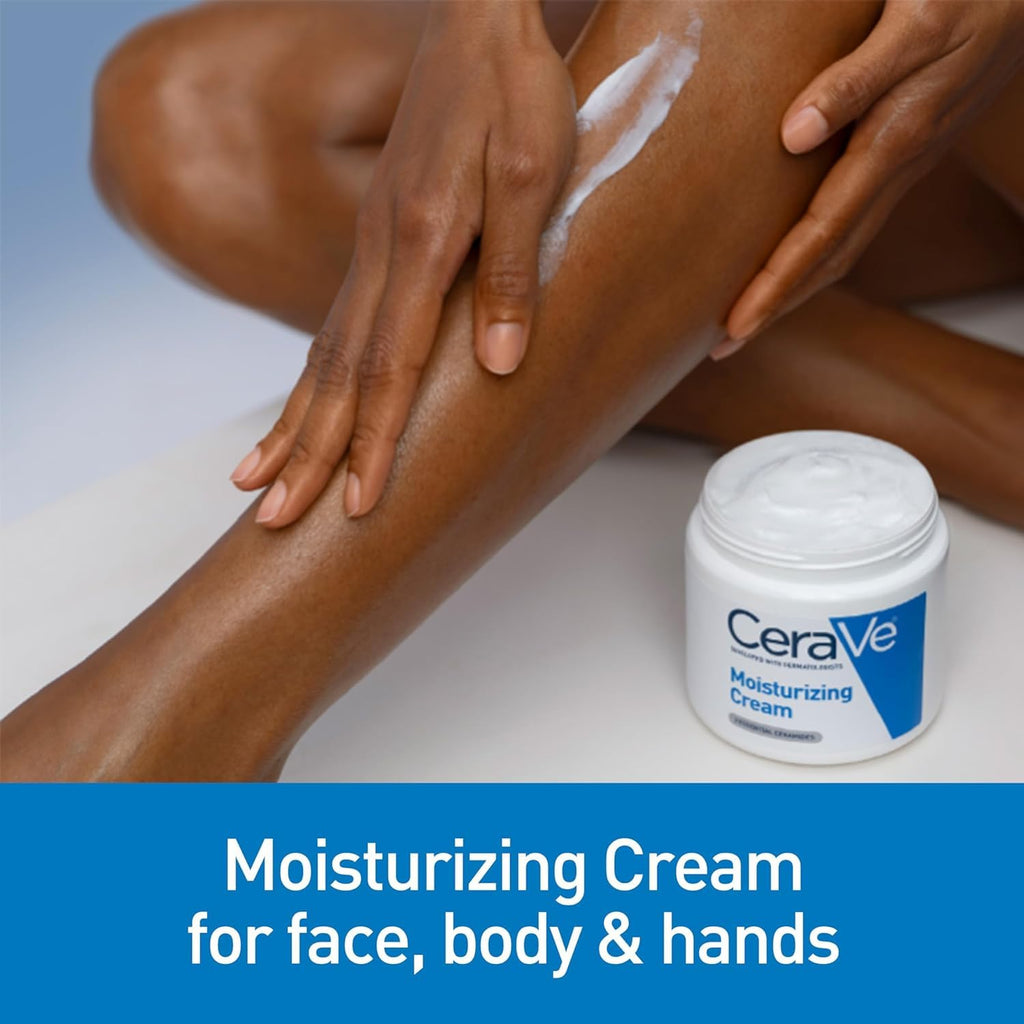 Moisturizing Cream for Face and Body, Dry Skin, 19 oz C94372