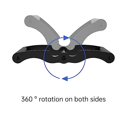 V Bar Landmine Handle Attachment for Barbell, Multi-Grip Non-Slip, Fits Olympic Bars O636