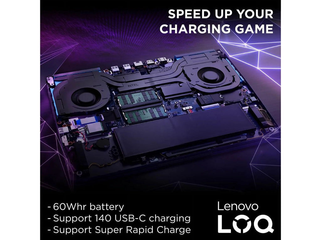 Lenovo LOQ 15IRH8 15.6" 144Hz IPS Gaming Laptop, Core i5, RTX 4050, 512GB SSD X8787