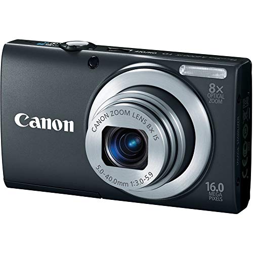 Canon PowerShot A4000 16.0 MP Digital Camera with 8X Optical Zoom, 3.0-Inch LCD (Blue) X4515