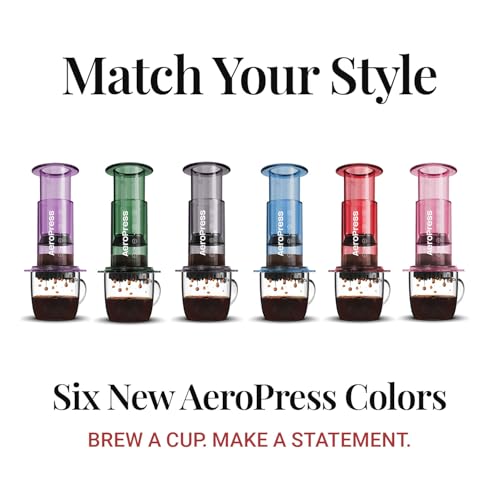 AeroPress Original Coffee Press – 3-in-1 Portable Coffee Maker for Travel C406