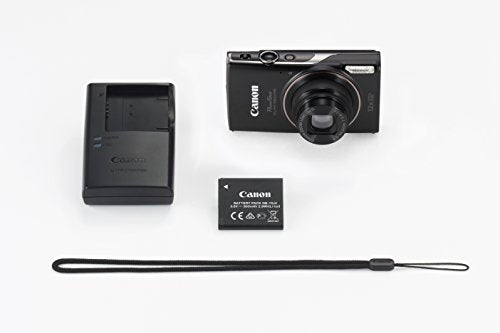Canon PowerShot ELPH 360 Digital Camera, 12x Optical Zoom, Wi-Fi, Silver (Renewed) J99607