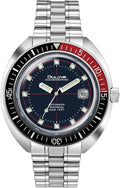 Bulova Oceanographer Automatic Mens Stainless Steel Devil Diver , Silver-Tone (Model: 98B320)
