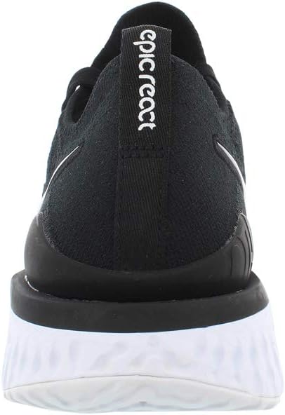 Nike Men's Epic React Flyknit Running Shoes, Black/Gunsmoke, 10 Y51667