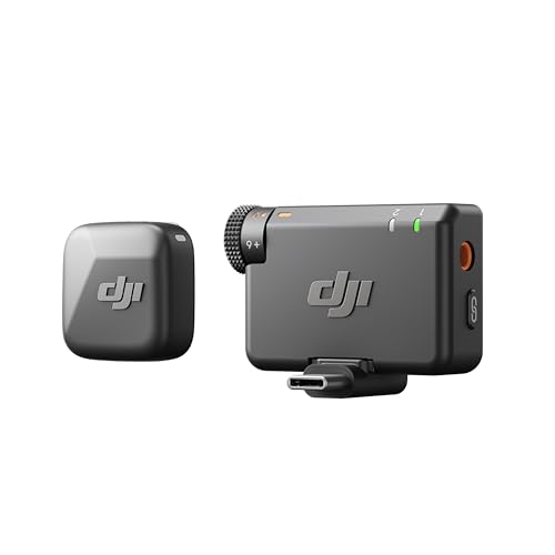 DJI Mic Mini Wireless Microphone for iPhone, Camera & Android V612