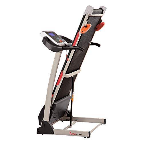Sunny Health & Fitness Smart WiFi Treadmill, Compact Foldable with Incline E91799