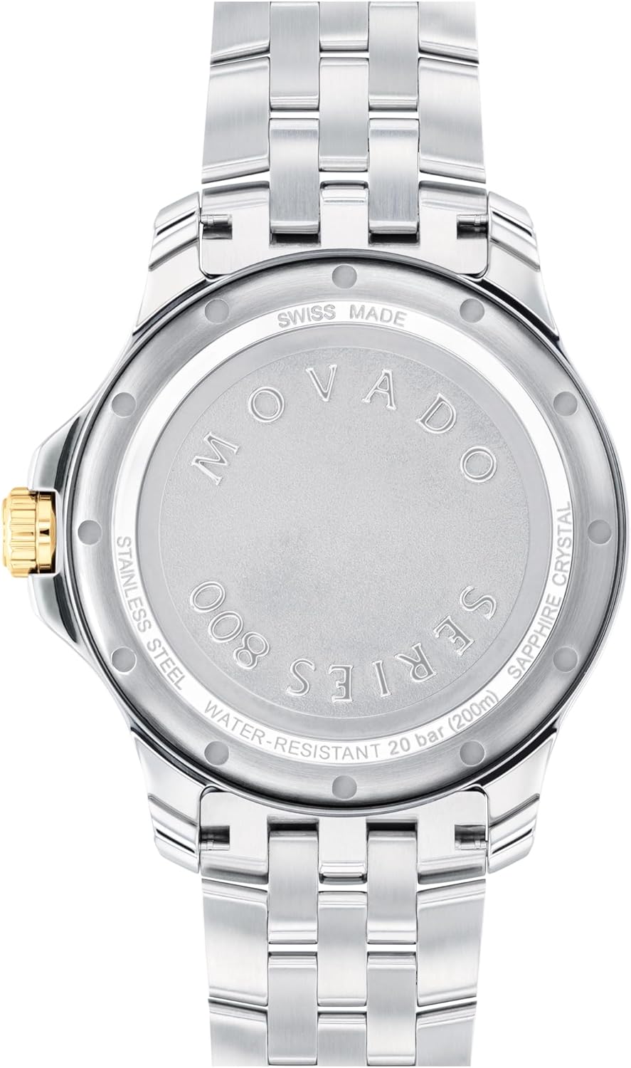 Movado Series 800 Men's Sport Watch, Swiss Quartz, Stainless Steel, 42mm T547