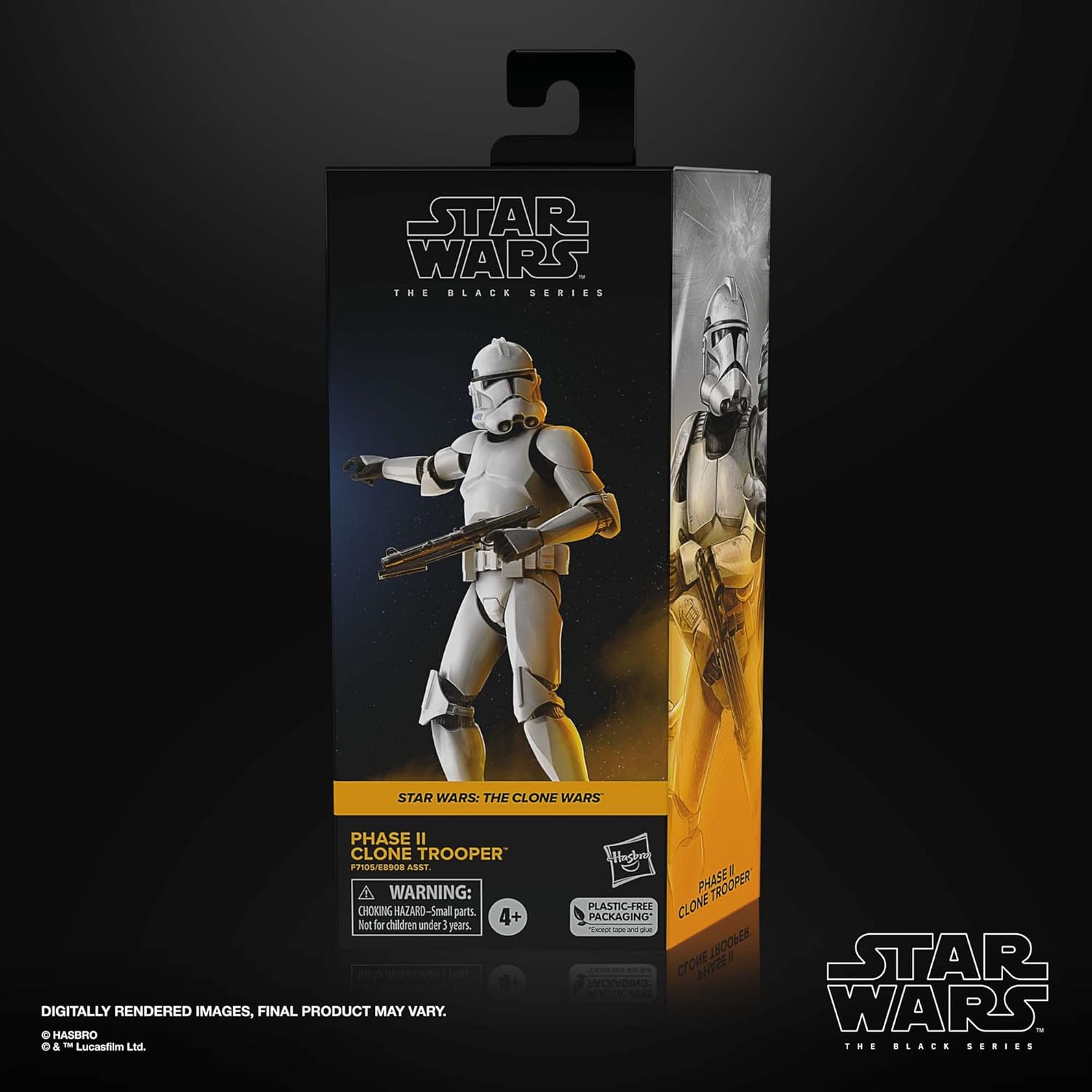 STAR WARS The Black Series Phase II Clone Trooper 6-Inch Action Figure H1112