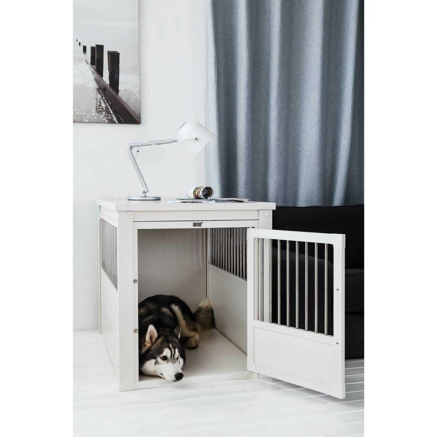 ecoFLEX Dog Crate End Table by New Age Pet M8356