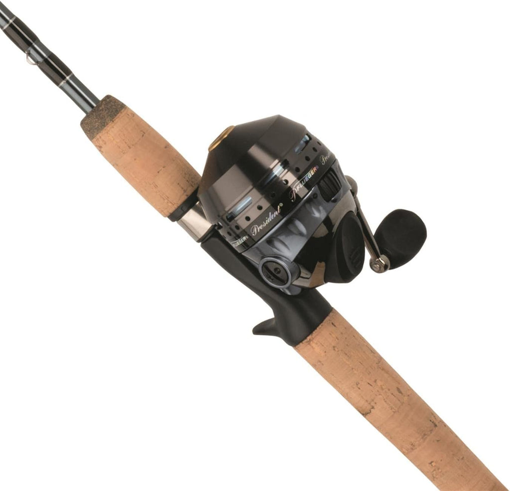 Pflueger President Spincast Combo Fishing Reel Rod P637