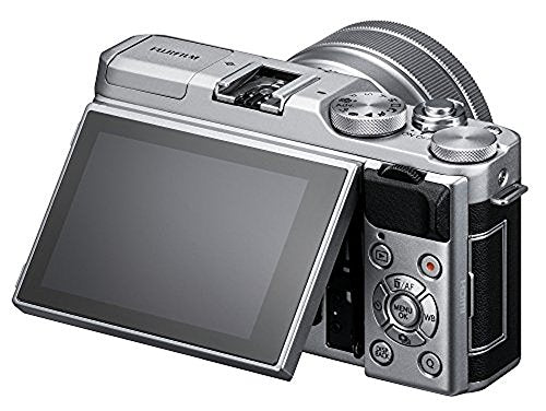 Fujifilm X-A5 Mirrorless Digital Camera with 15-45mm Lens, Silver R427110