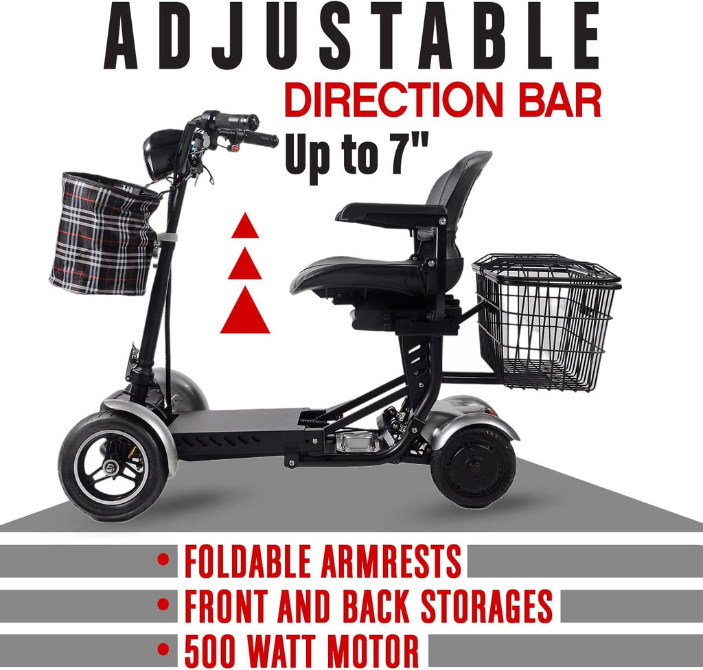 Rubicon FX3 All Terrain 4 Wheel Mobility Scooter for Seniors C83317