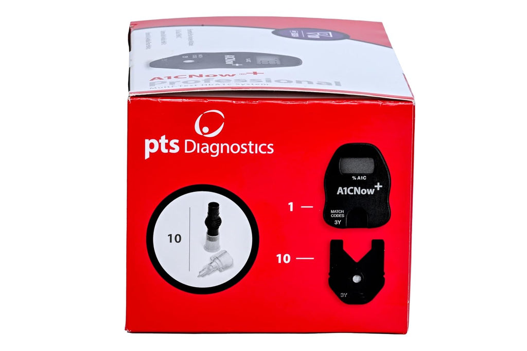A1CNow+ Hba1c Blood Monitor with Sampler, 10 Test Kit B571099