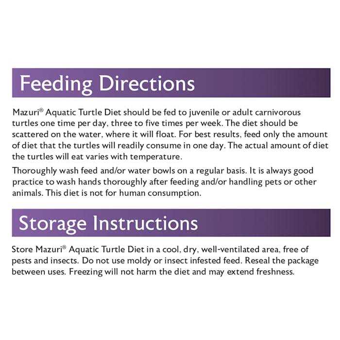 Mazuri Aquatic Turtle Diet N246575