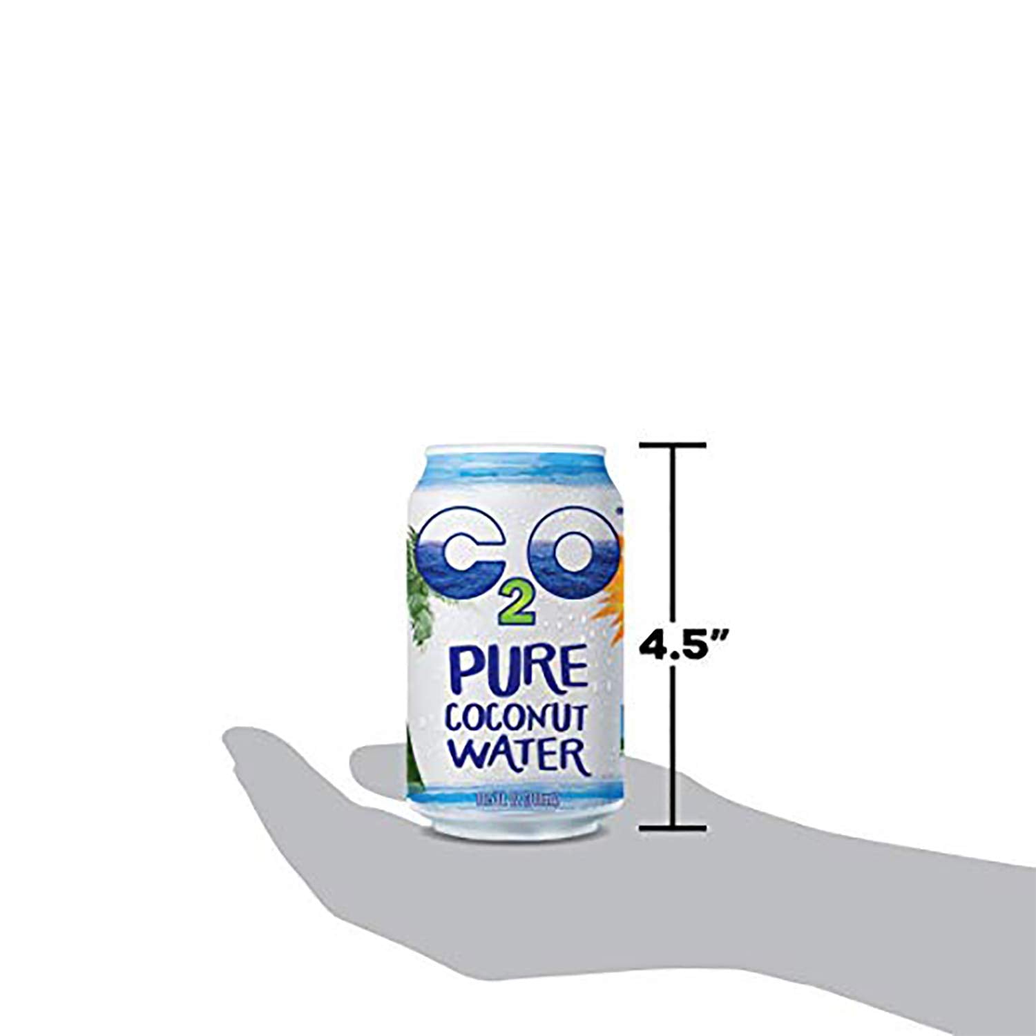 C2O Pure Coconut Water 10.5 Fl Oz (Pack of 24) J890