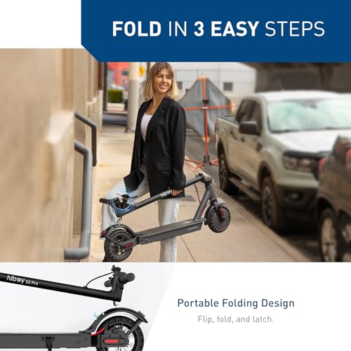 Hiboy S2 Pro Electric Scooter, 500W Motor, 25 Miles Range, Folding for Adults C7570
