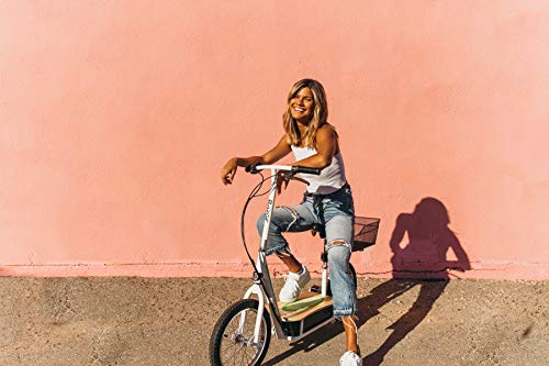 EcoSmart Metro Electric Scooter with Padded Seat and 16" Air-Filled Tires D946