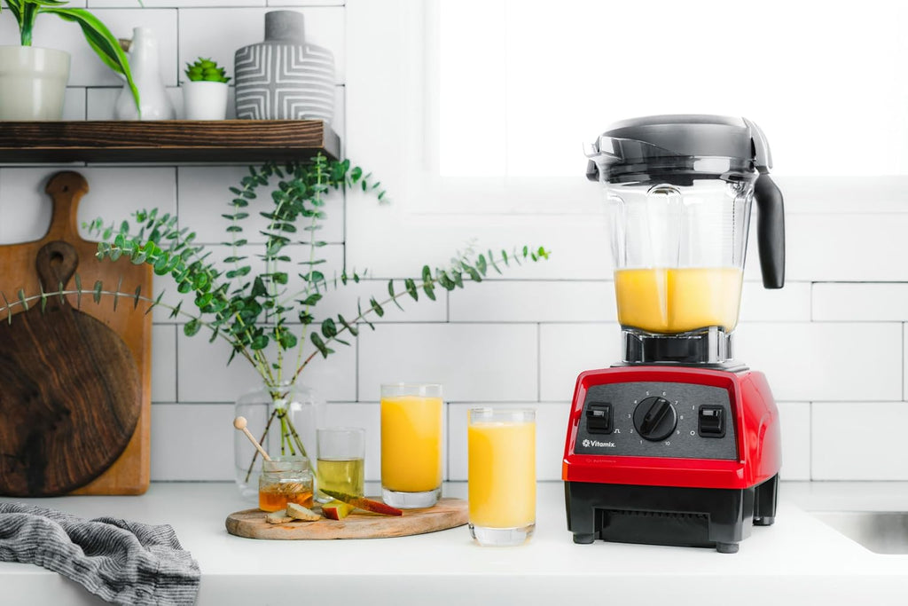 Vitamix Explorian Blender, 64 oz, Red (Renewed Premium) E146841