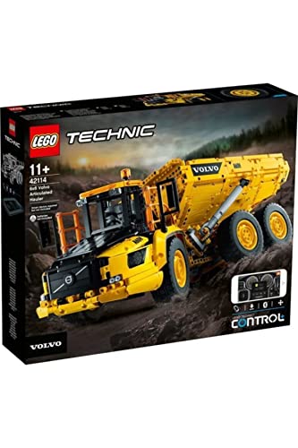 LEGO® Technic 6x6 Volvo Articulated Hauler (42114) Building Kit, Volvo Truck Toy Model;Construction Vehicle Playsets