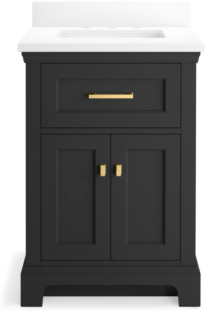 KOHLER Charlemont 24 in. Bathroom Vanity with Sink and Quartz Top J823937