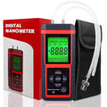EHDIS Manometer Gas Pressure Tester Digital Air Pressure Meter Differential Pressure Gauge HVAC Gas Pressure Tester