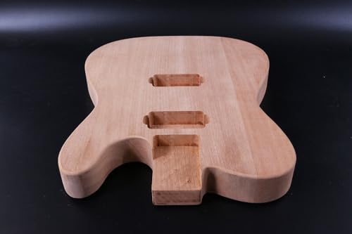 Mahogany Unfinished HH Electric Guitar Body D71277