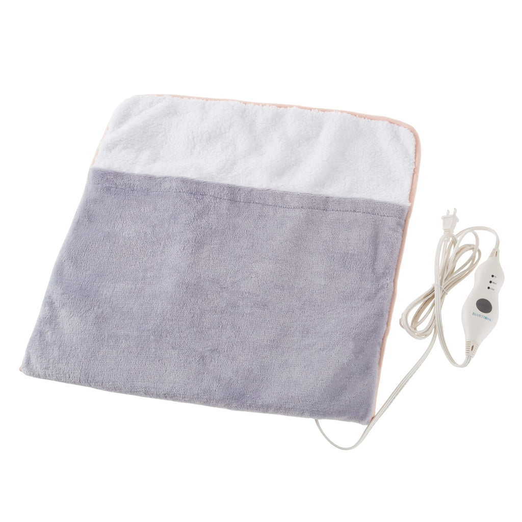 Bluestone Electric Foot Warmer with 3 Heat Settings, Gray A661