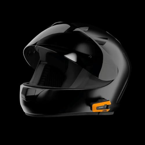 Cardo PACKTALK Edge Motorcycle Bluetooth Headset Intercom - Single Pack, Black T745612