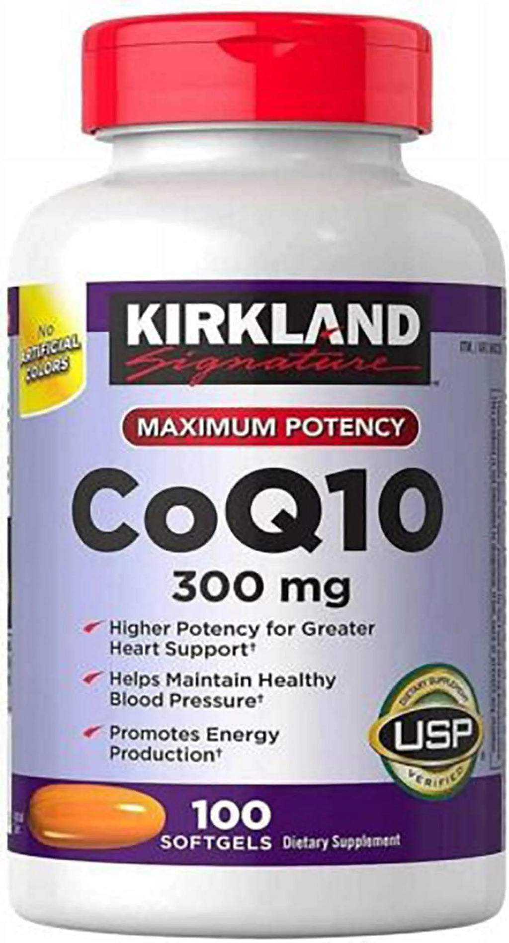PACUM CoQ10 300mg Supplement 100 Softgels, Essential in The Production of Energy, Helps to Recycle Vitamin E in The Body, Supports Heart Health