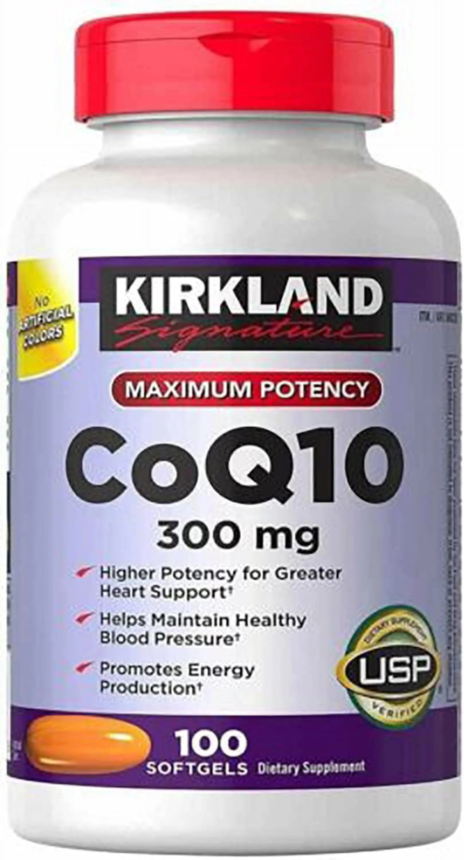 PACUM CoQ10 300mg Supplement 100 Softgels, Essential in The Production of Energy, Helps to Recycle Vitamin E in The Body, Supports Heart Health